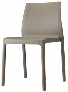 Стул пластиковый Scab Design Chloe Trend Chair Mon Amour алюминий, технополимер тортора Фото 1