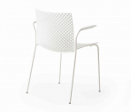 Кресло пластиковое Gaber Fuller B металл, технополимер белый Фото 7