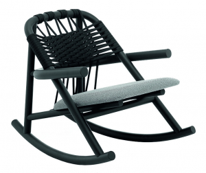 Кресло-качалка с мягким сиденьем-thumbs-Фото1
