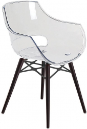 Кресло прозрачное Opal Wox Beech