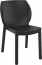 Стул пластиковый Siesta Contract Nora стеклопластик, полипропилен черный Фото 2
