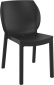 Стул пластиковый Siesta Contract Nora стеклопластик, полипропилен черный Фото 1