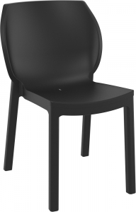 Стул пластиковый Siesta Contract Nora стеклопластик, полипропилен черный Фото 1