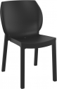 Стул пластиковый Siesta Contract Nora стеклопластик, полипропилен черный Фото 1