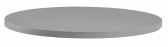 Столешница круглая PEDRALI Laminate ЛДСП, ABS-пластик серый Фото 1