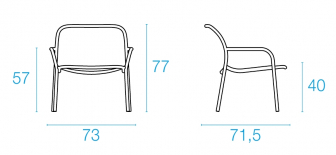 Кресло лаунж металлическое-thumbs-Фото3