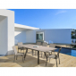 Стол металлический раздвижной Garden Relax Klayton алюминий тортора Фото 8