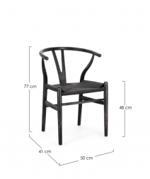 Кресло деревянное плетеное-thumbs-Фото3
