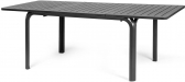 Стол пластиковый раздвижной Nardi Alloro 140 Extensible алюминий, пластик антрацит Фото 1