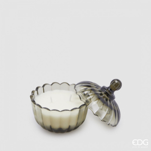 Аромасвеча в шкатулке Кедр (Cedar) EDG Candle стекло, воск Фото 1