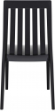 Стул пластиковый Siesta Contract Soho стеклопластик черный Фото 9
