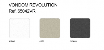 Стул пластиковый Love Revolution, темно-серый Manta