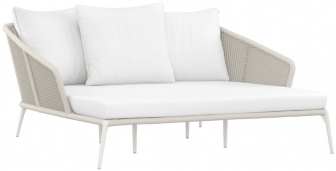 Лаунж-диван плетеный с подушками-thumbs-Фото1