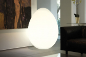 Светильник пластиковый Яйцо SLIDE Dino Lighting IN полиэтилен белый Фото 7