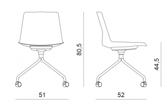 Стул офисный на колесах-thumbs-Фото3