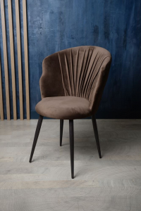 Кресло мягкое Pride Design Томас Классик сталь, микровелюр Фото 4