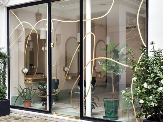Проекты - Hair Salon Delphine Courteille, г.Париж