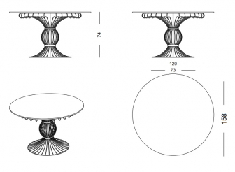 Стол обеденный стеклянный-thumbs-Фото3
