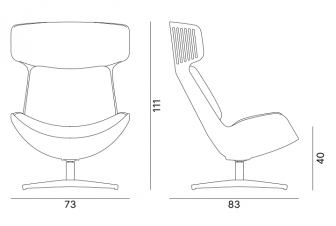Кресло мягкое с высокой спинкой-thumbs-Фото3