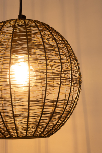 Светильник подвесной Garden Relax Inay металл латунный Фото 2