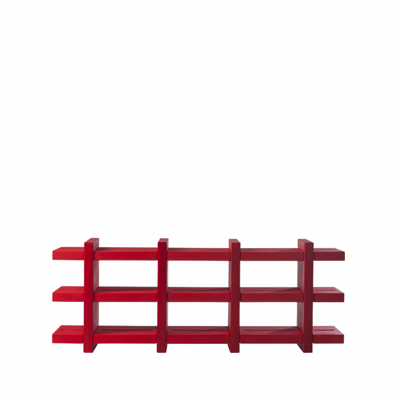 Стеллаж книжный пластиковый Booky 4 Standard