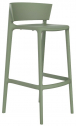 Стул пластиковый барный Vondom Africa Basic полипропилен, стекловолокно зеленый Фото 1