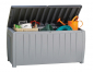 Сундук пластиковый Keter Novel Storage Box полипропилен серый, черный Фото 9