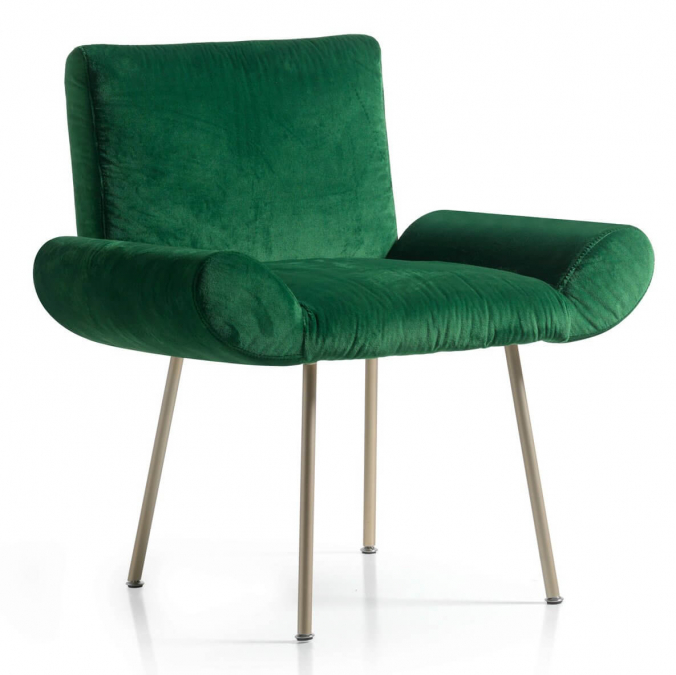 Кресло с обивкой Ginevra Design Roberto Baciocchi