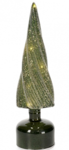 Фигура Сосна с подсветкой Garden Relax Karyn стекло зеленый Фото 1