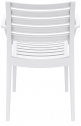 Кресло пластиковое Siesta Contract Artemis стеклопластик белый Фото 11