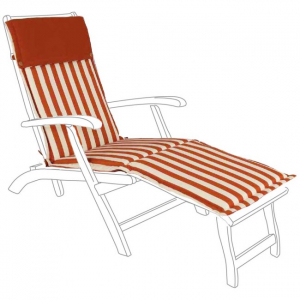 Подушка для шезлонга Garden Relax Steamer Cushion полиэстер оранжевый Фото 1