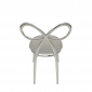 Комплект пластиковых стульев Qeeboo Ribbon Metal Finish Set 2 полипропилен серебристый Фото 8