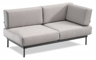 Диван металлический с левым подлокотником-thumbs-Фото1