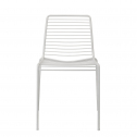 Стул металлический Scab Design Summer сталь белый Фото 3
