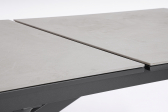 Стол обеденный раздвижной Garden Relax Pascal алюминий, натуральный камень антрацит Фото 4