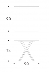 Стол обеденный металлический-thumbs-Фото3