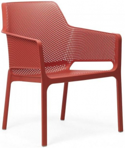 Комплект пластиковых кресел Nardi Net Relax Set 2 стеклопластик коралловый Фото 5
