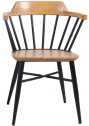 Кресло деревянное Fenny Day 750 сталь, ясень черный, бежевый Фото 4