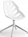 Стул офисный пластиковый Gaber Ninja L алюминий, технополимер белый Фото 1