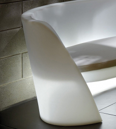 Кресло пластиковое светящееся Rap Chair Lighting