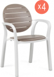 Комплект пластиковых кресел Palma Set 4
