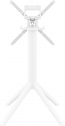 Подстолье пластиковое складное Siesta Contract Sky Folding Legs сталь, пластик белый Фото 4