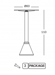 Стол ламинированный барный-thumbs-Фото3