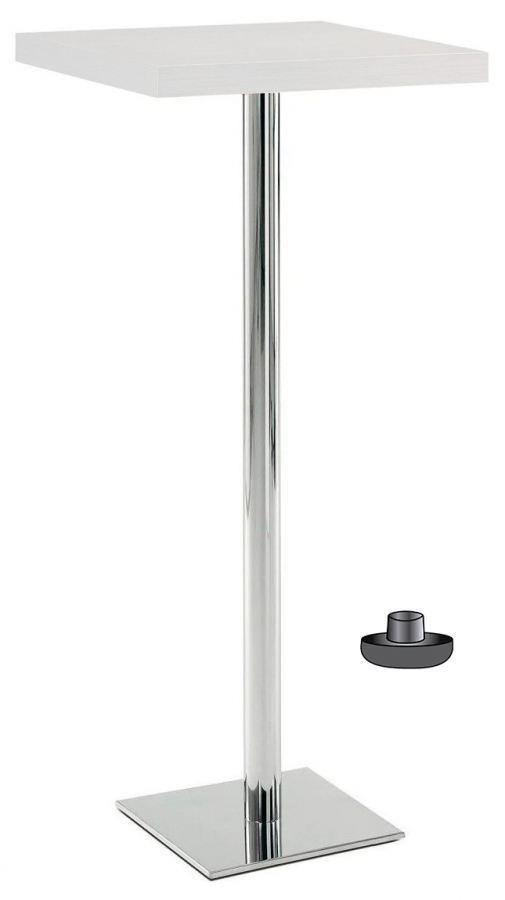 Подстолье металлическое барное Inox