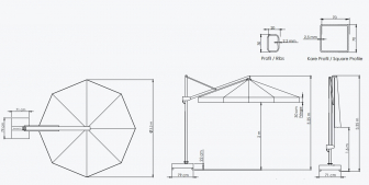 Зонт профессиональный Ø3.5 м-thumbs-Фото3