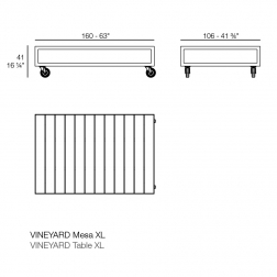 Столик деревянный кофейный на колесах-thumbs-Фото3