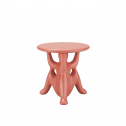 Столик пластиковый кофейный Qeeboo Helpyourself полиэтилен терракотовый Фото 5