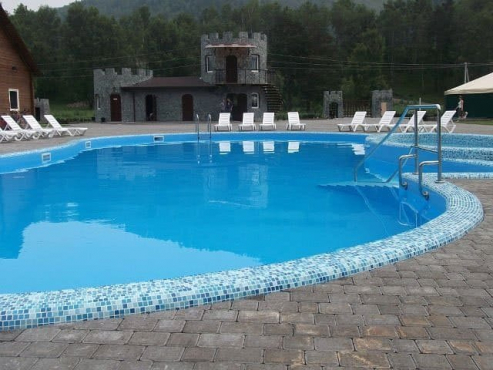 Туристическая база, горный Алтай