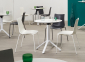 Стул пластиковый Scab Design Zebra Technopolymer 4 legs сталь, технополимер лен Фото 4