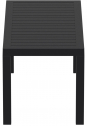 Столик пластиковый журнальный Siesta Contract Ocean Table пластик черный Фото 8